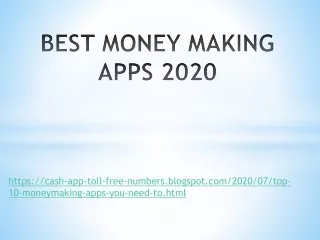 Best Money Making Apps 2020