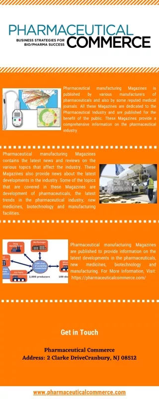 Pharmaceutical IT Magazines