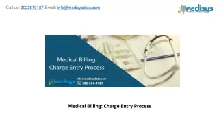 medical billing charge entry process