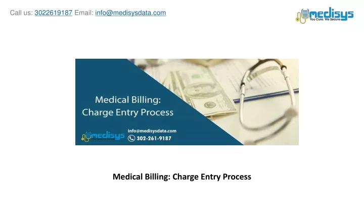 medical billing charge entry process