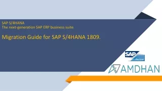 Migration Guide for SAP S4HANA 1809-FICO | Amdhan Consulting