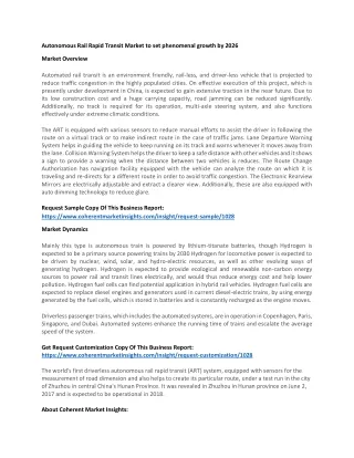 autonomous rail rapid transit market