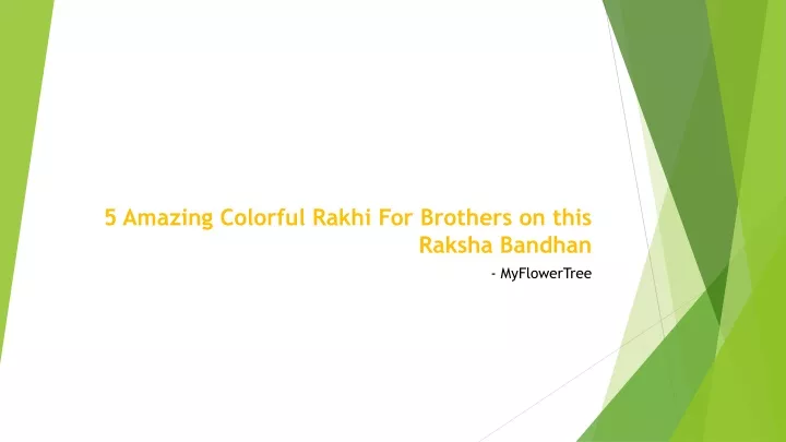 5 amazing colorful rakhi for brothers on this raksha bandhan