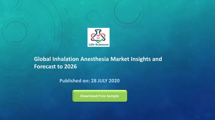 global inhalation anesthesia market insights