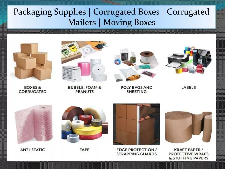 packaging supplies corrugated boxes corrugated