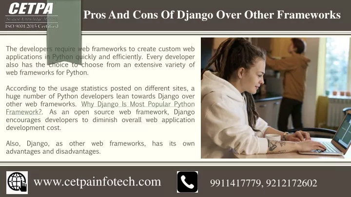 pros and cons of django over other frameworks