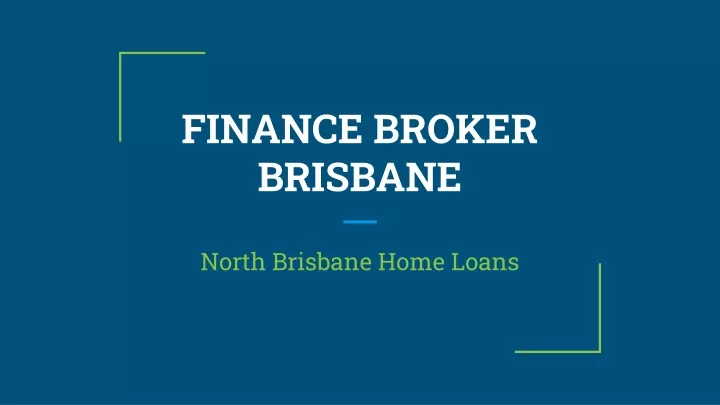 finance broker brisbane