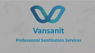 Sanitization Services - Vansanit