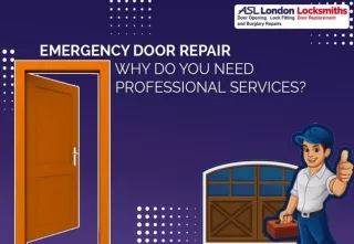 Emergency Door Repair-Why Do You Need Professional Services?