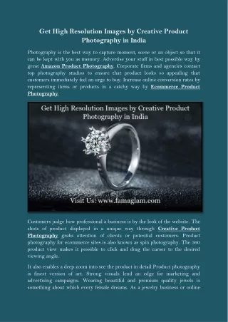 get high resolution images by creative product