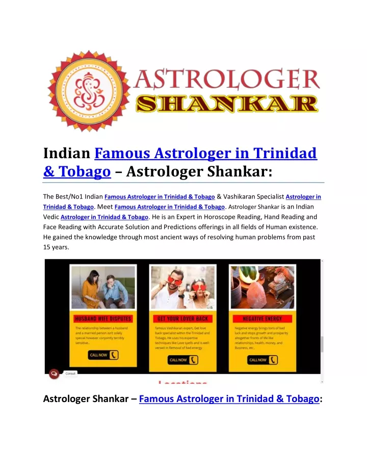 indian famous astrologer in trinidad tobago