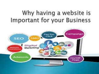 Why having a Website is Important for your Business