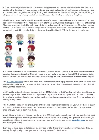 bts shop is among the greatest and hottest