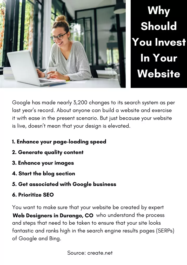 why should you invest in your website