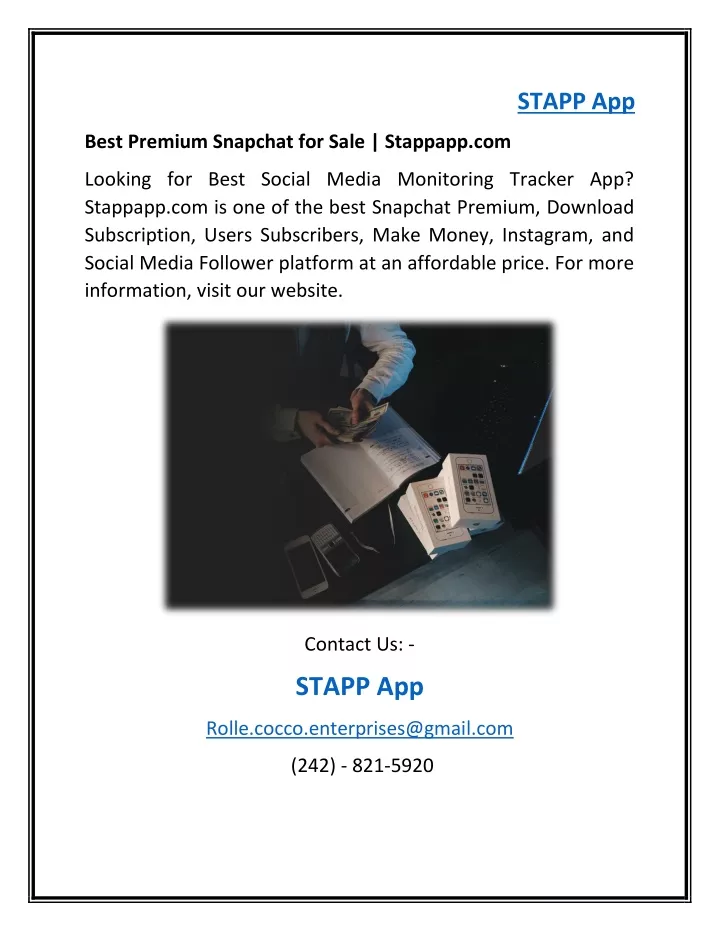 stapp app