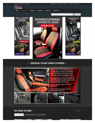 Leather Seat Covers | Quality Car Seat Covers UK | Shop Now