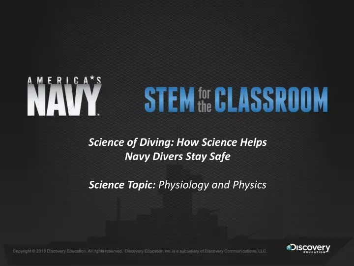 science of diving how science helps navy divers