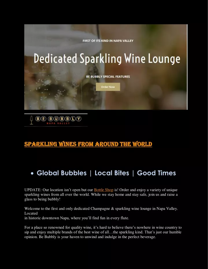 sparkling wines from around the world sparkling