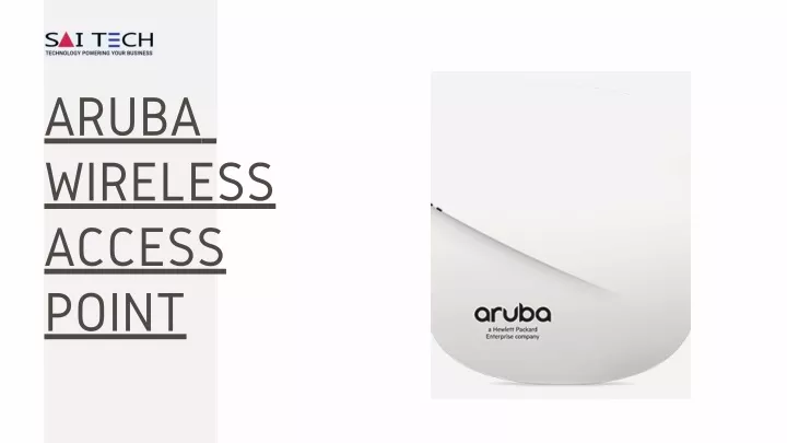 aruba wireless access point