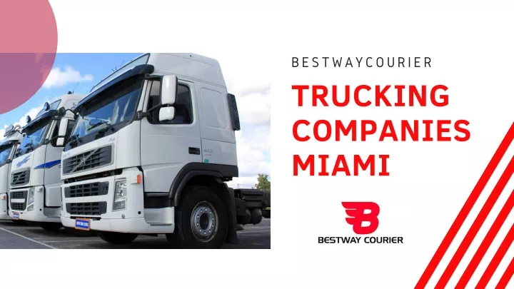 bestwaycourier trucking companies miami