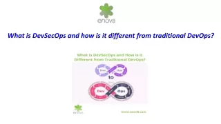 what is devsecops and how is it different from