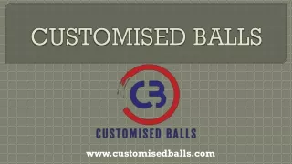 customised balls