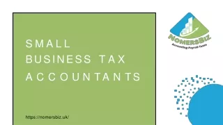 Small Business Tax Accountants | Nomersbiz