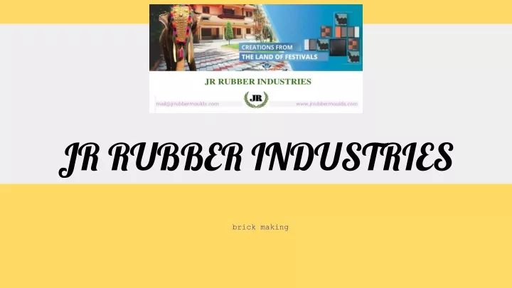 jr rubber industries