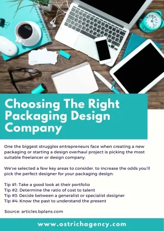 Choosing The Right Packaging Design Company