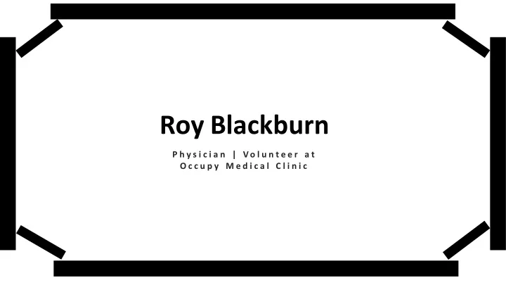 roy blackburn