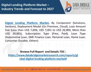 digital lending platform market industry trends