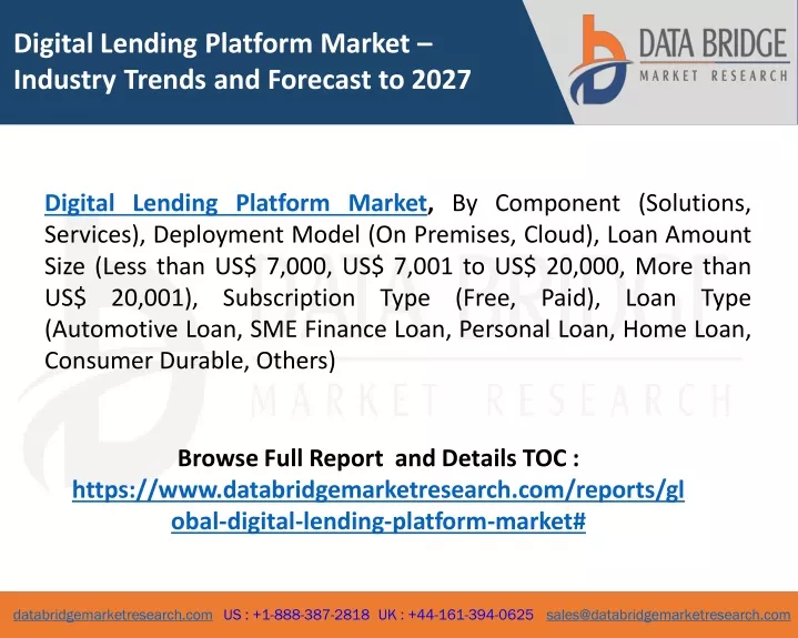 digital lending platform market industry trends