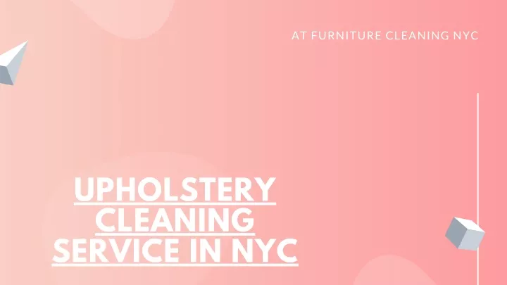 at furniture cleaning nyc