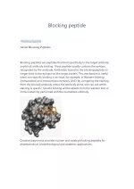 Blocking peptide - slide 1