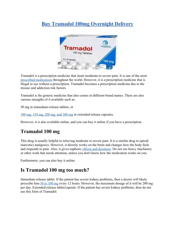 buy tramadol 100mg overnight delivery