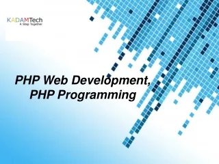 php web development php programming