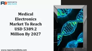 medical electronics market to reach usd 5389