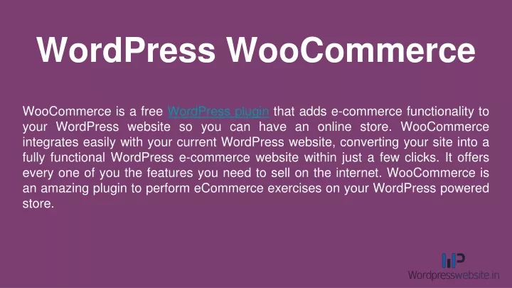 wordpress woocommerce