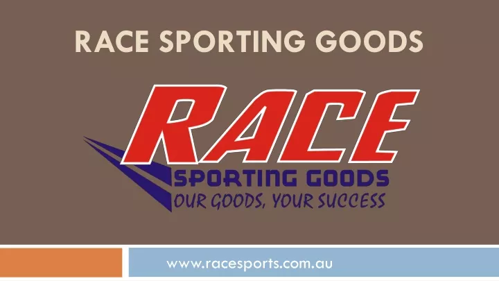 race sporting goods