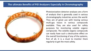 the ultimate benefits of pid analyzers especially