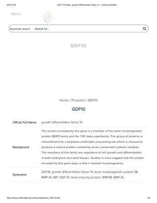 2020 7 29 gdf10 protein growth differentiation