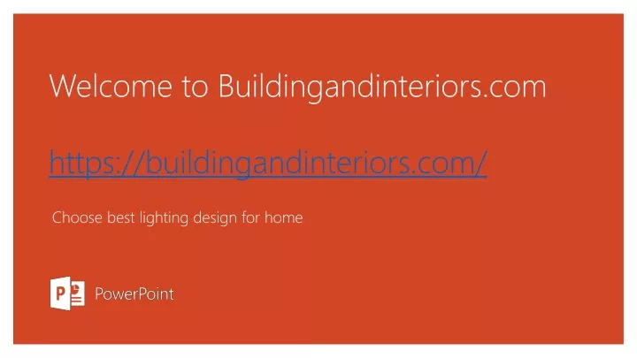 welcome to buildingandinteriors com