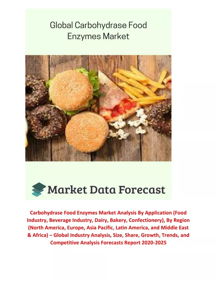 carbohydrase food enzymes market analysis