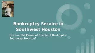 Get the Affordable Bankruptcy Southwest Houston Services