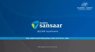 Mahima Sansaar at Main Tonk Road Jaipur by Mahima Group