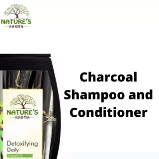 Charcoal Shampoo and Conditioner