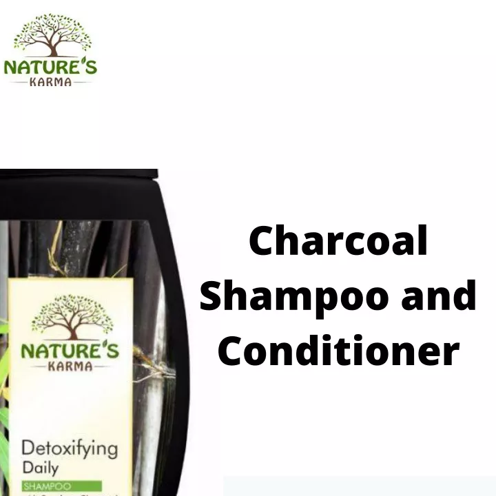 charcoal shampoo and conditioner