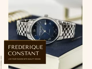 Frederique Constant Vancouver - Classic Watch Collection