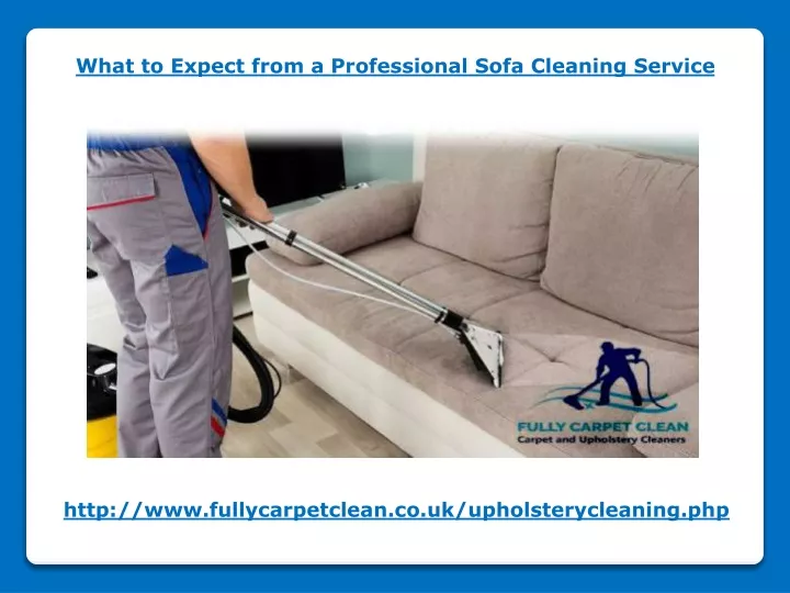 what to expect from a professional sofa cleaning