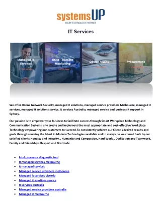 we offer online network security managed